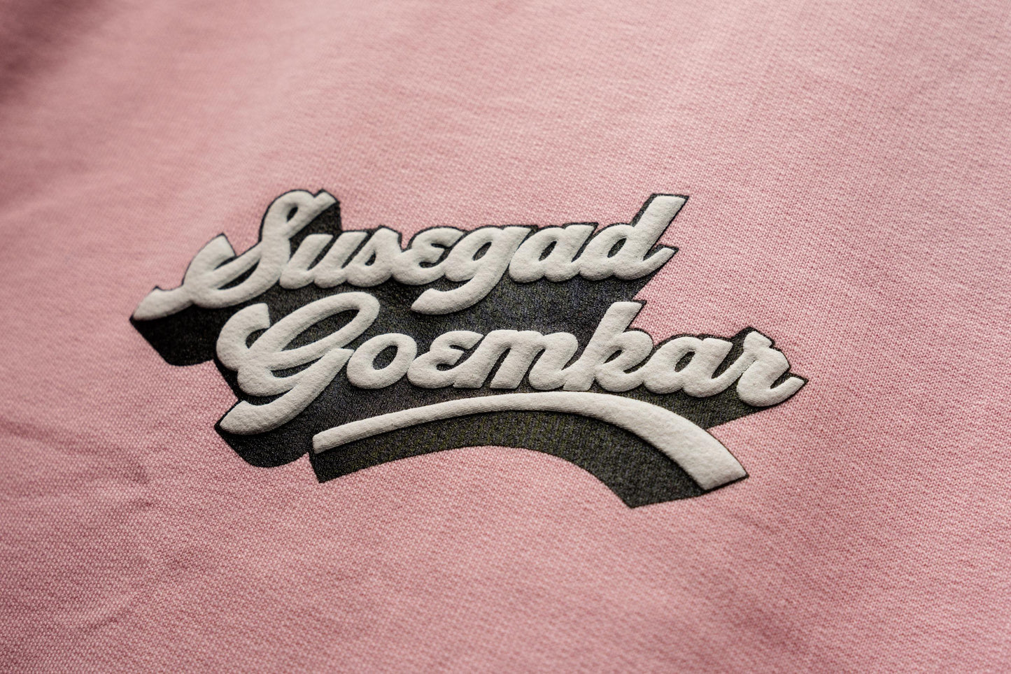 Ultra Premium Susegad Goemkar Tee – Pink | Puff Print Unisex Fit