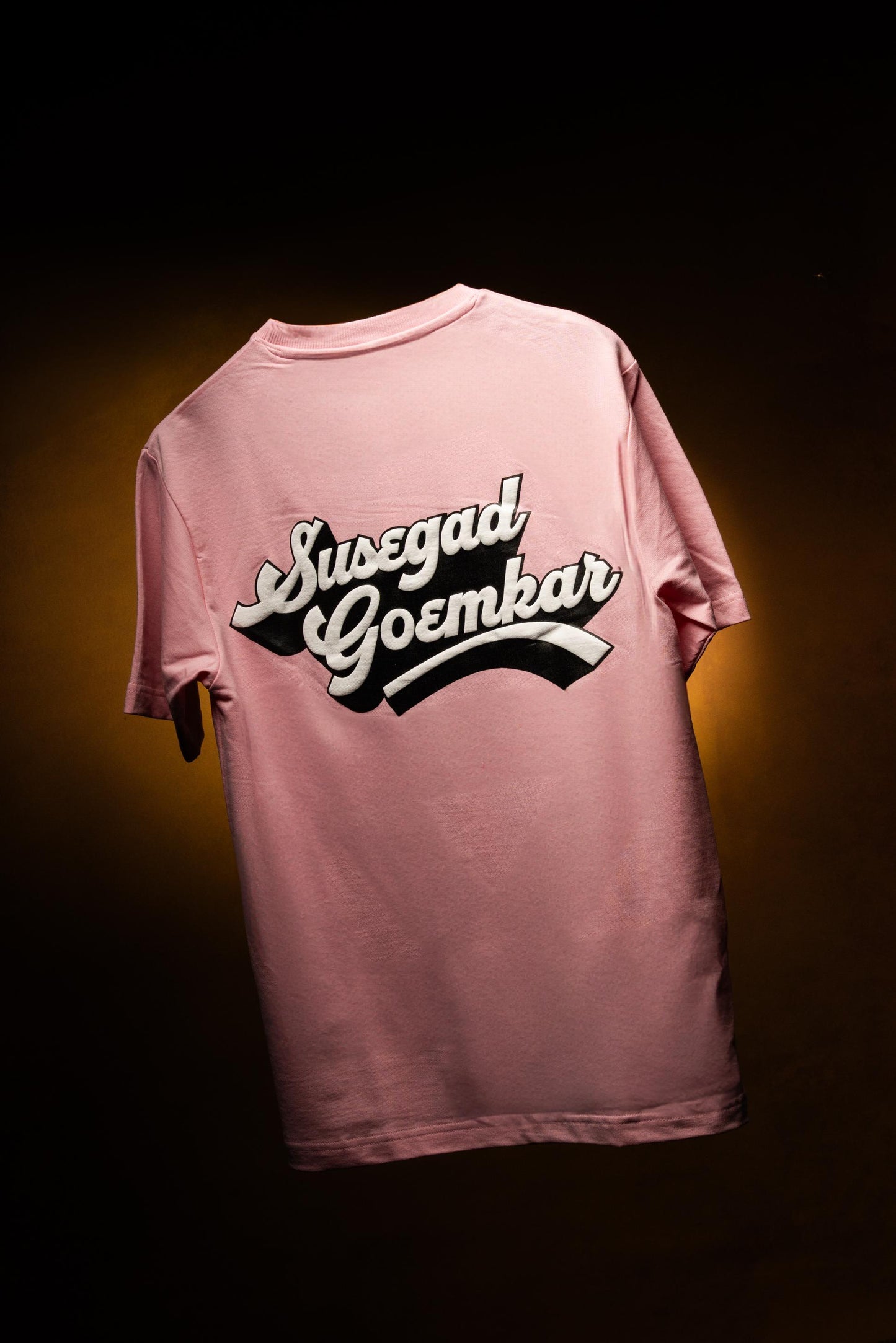 Ultra Premium Susegad Goemkar Tee – Pink | Puff Print Unisex Fit
