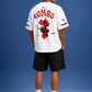 Kombo – The All Day Charmer | Premium Oversized Tee (White)