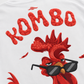 Kombo – The All Day Charmer | Premium Oversized Tee (White)