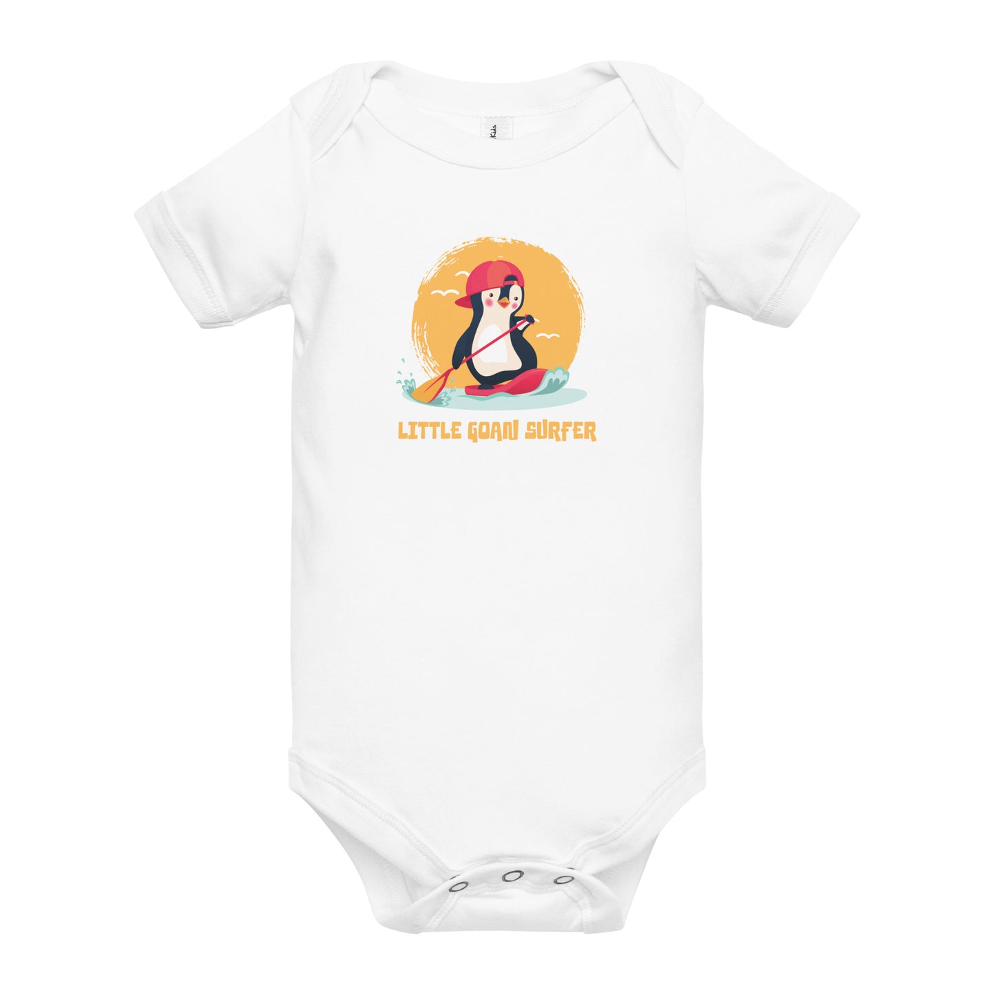 Little Goan Surfer Baby short sleeve one piece