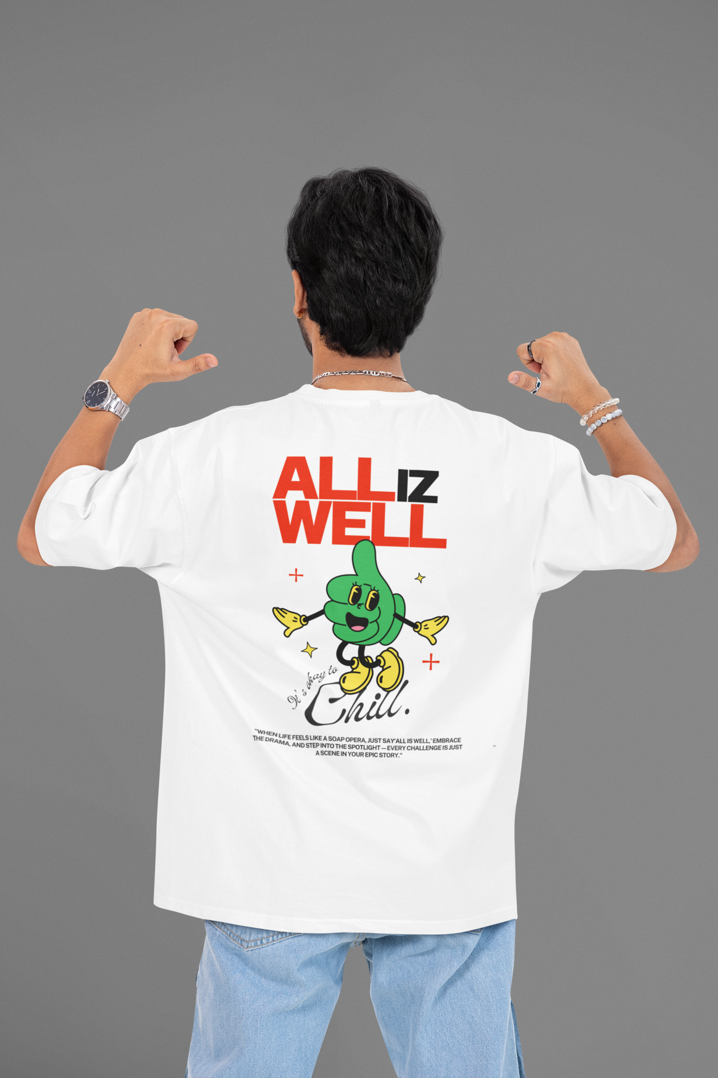 All Iz Well - Oversized t-shirt