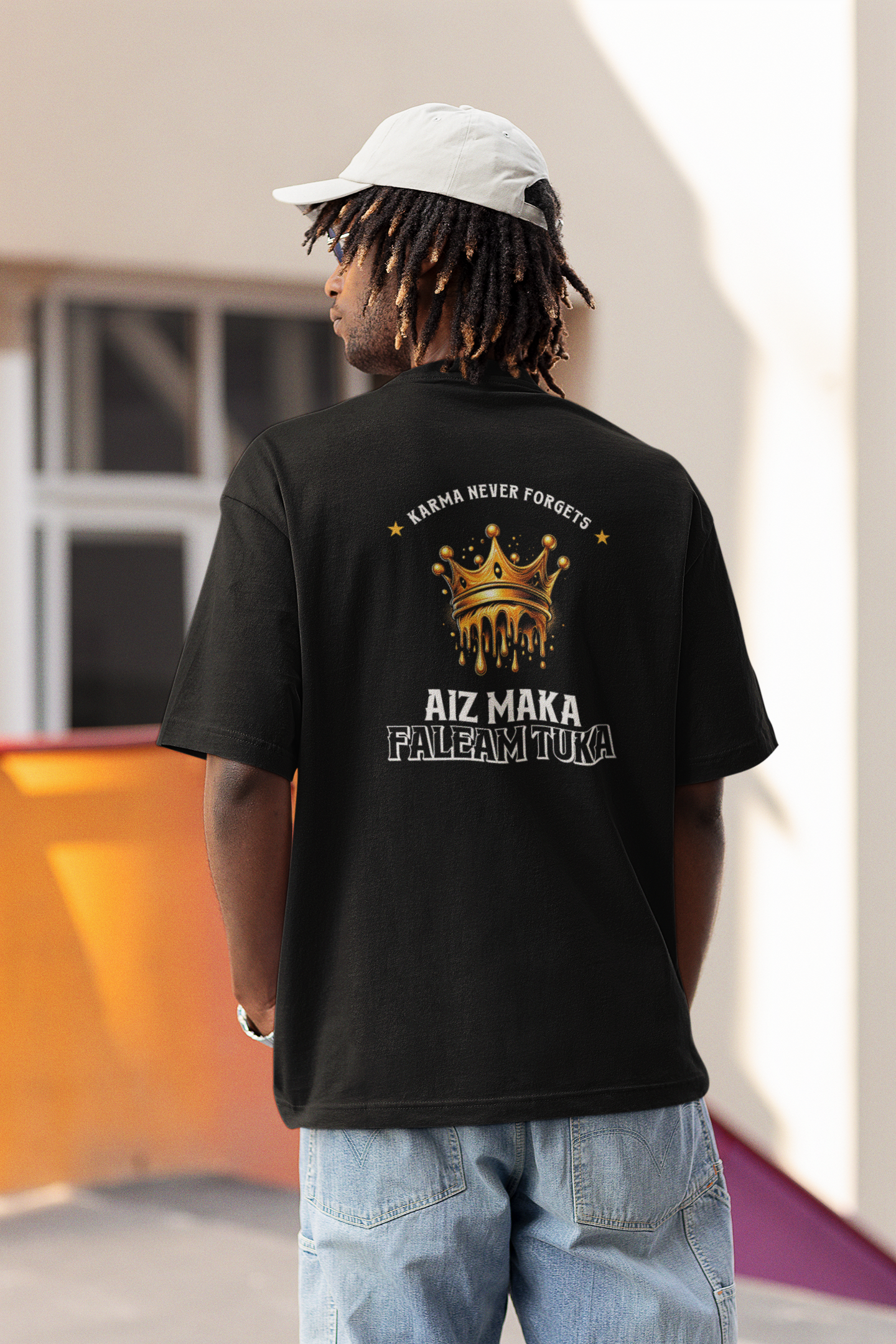 Aiz Maka Faleam Tuka Oversized t-shirt