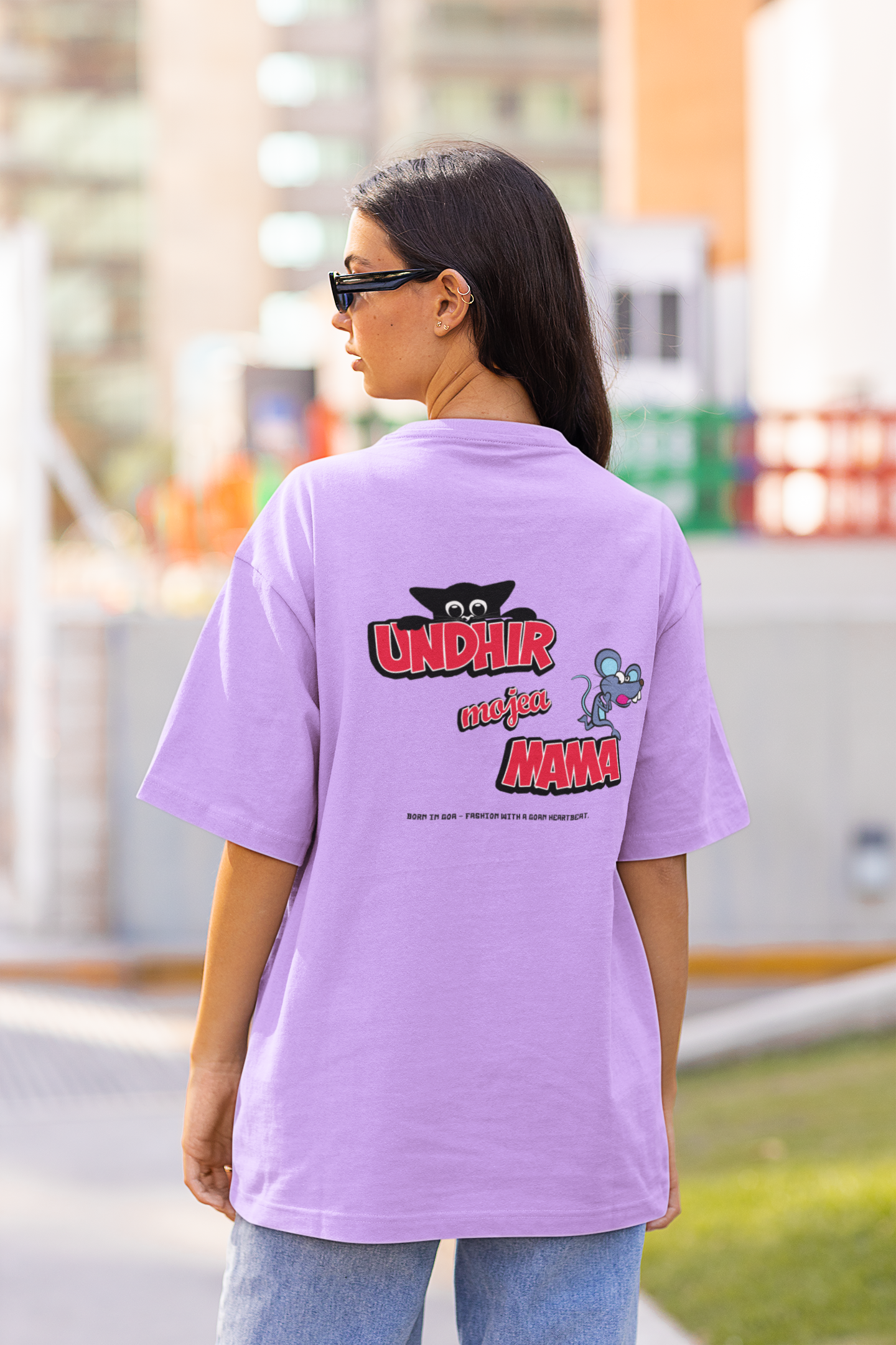 Undhir Mojea Mama  Oversized t-shirt