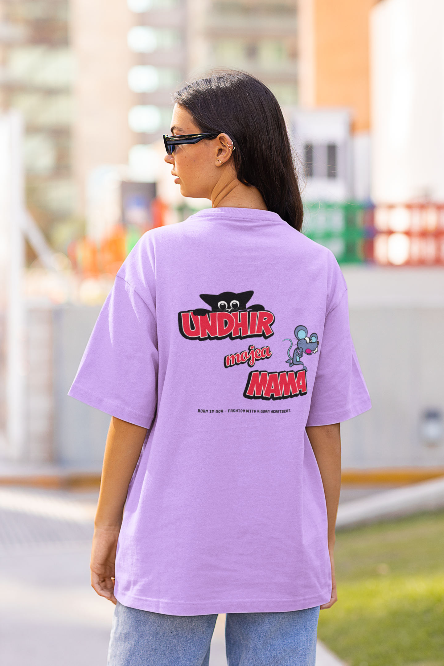 Undhir Mojea Mama  Oversized t-shirt