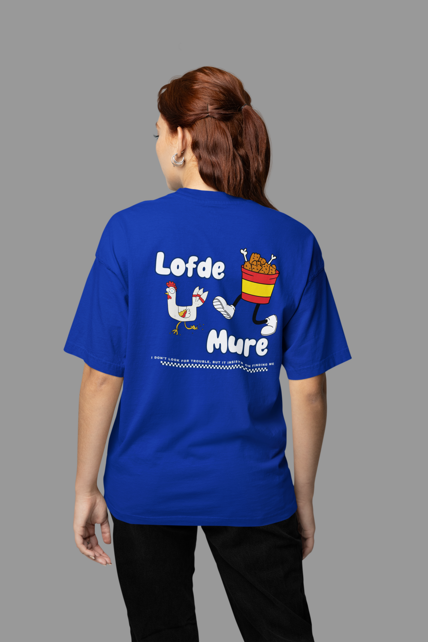 Lofde Mure Unisex Oversized t-shirts