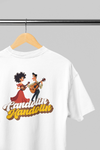 Candolin Mandolin - Ultra Premium Oversized T-Shirt with Extended Neck