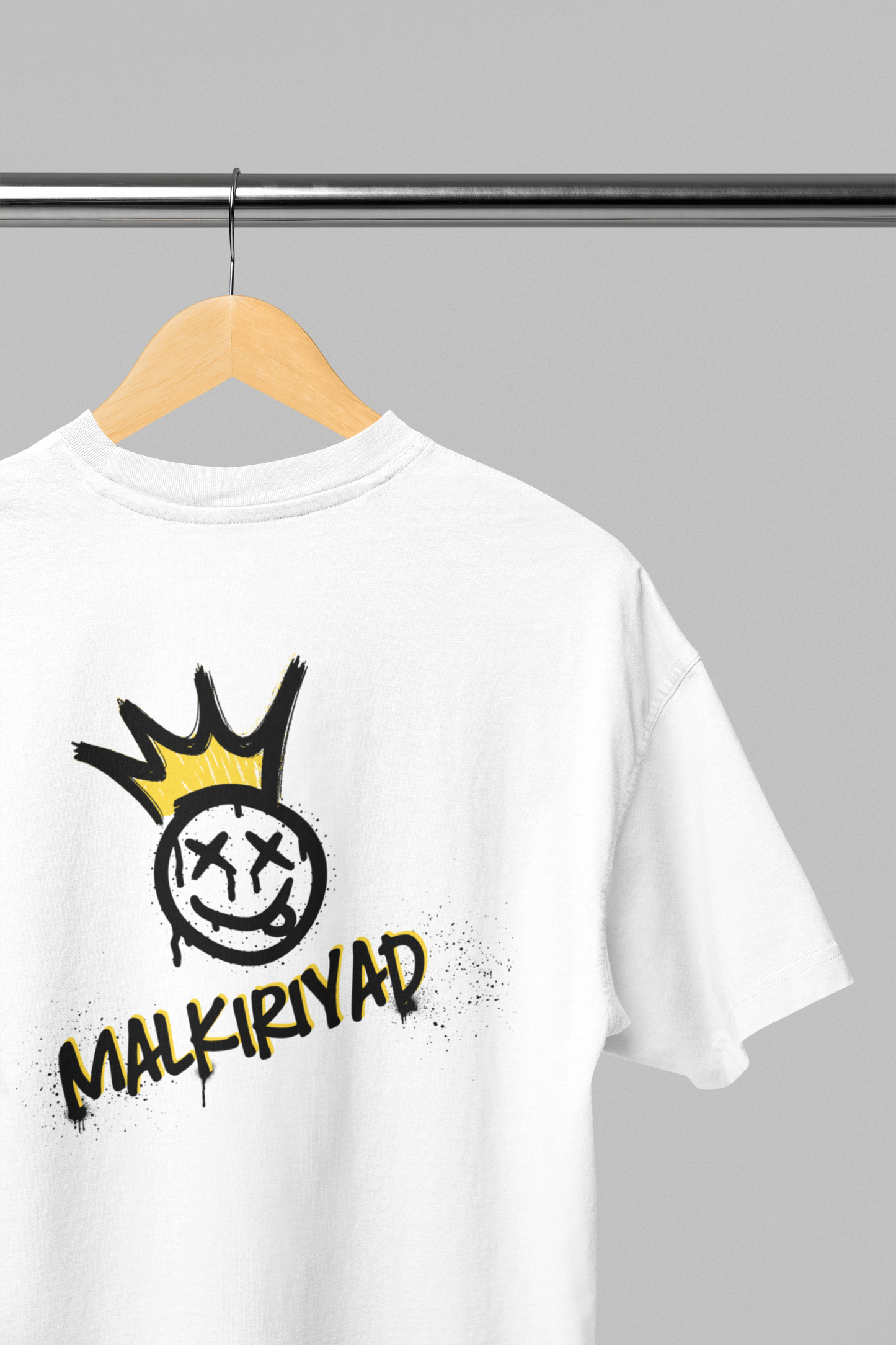 Malkiriyad Oversized T-Shirt - Unisex Edition, White