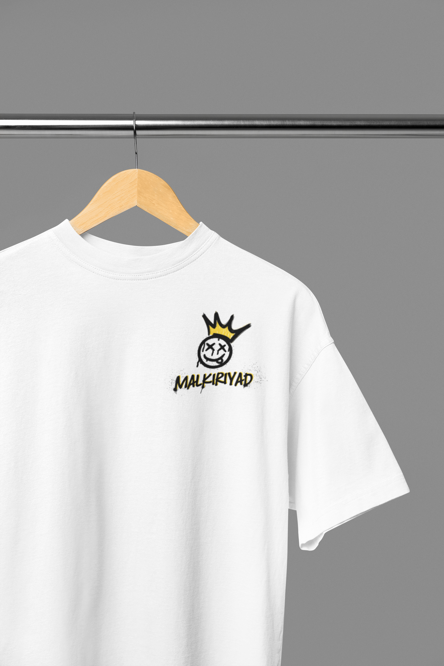 Malkiriyad Oversized T-Shirt - Unisex Edition, White