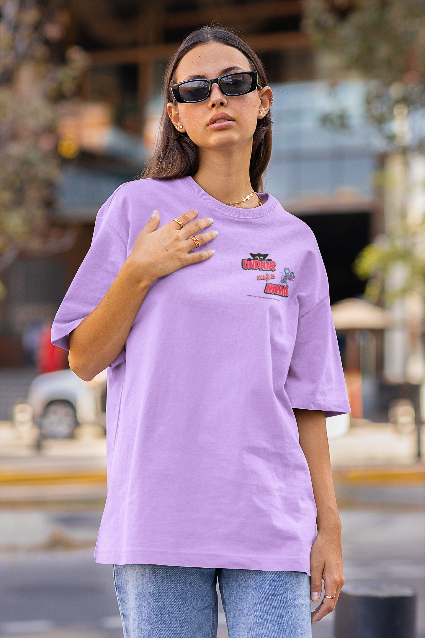 Undhir Mojea Mama  Oversized t-shirt