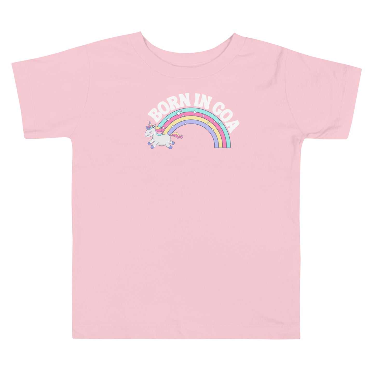 Toddler Born In Goa Short Sleeve Tee