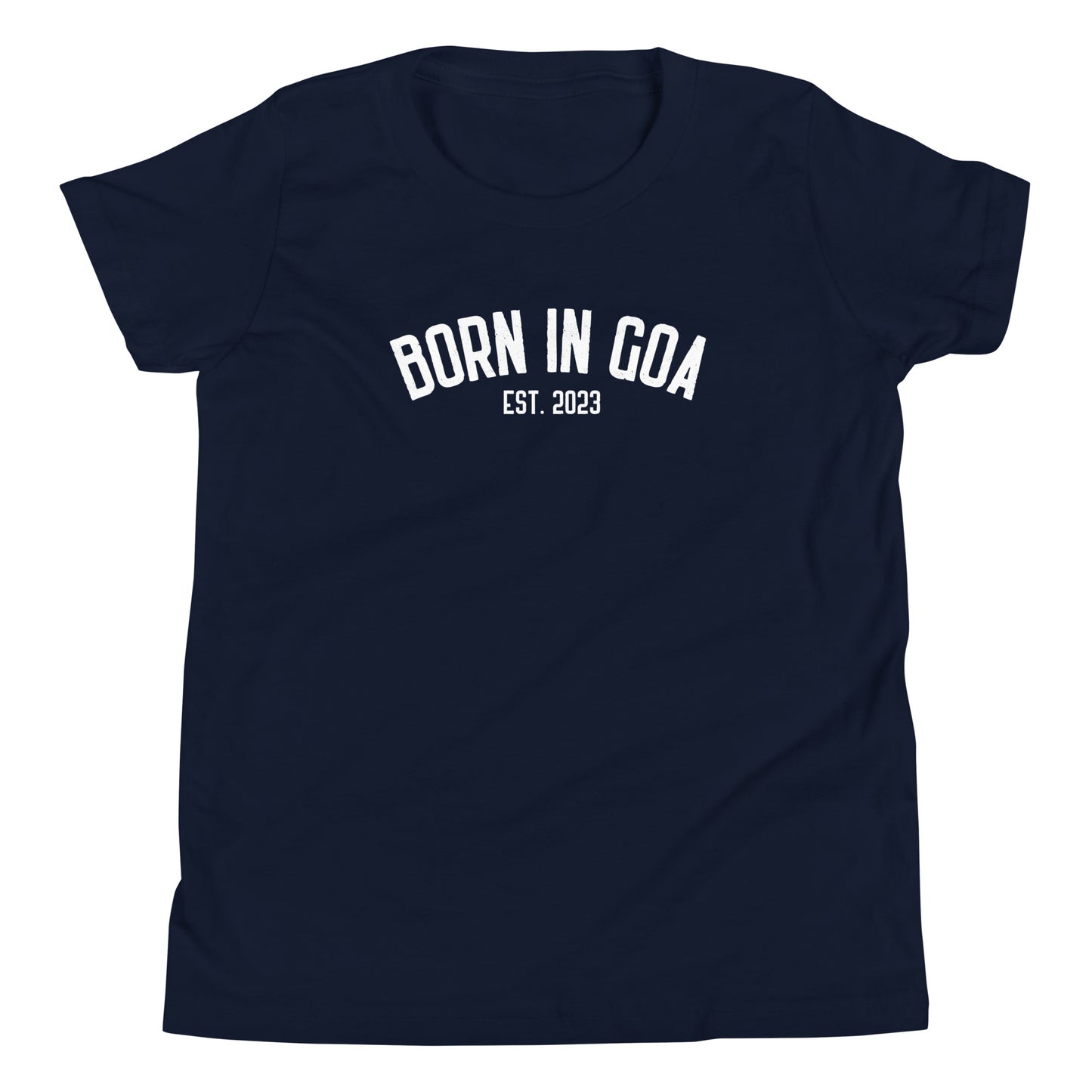 Born In Goa Youth Short Sleeve T-Shirt